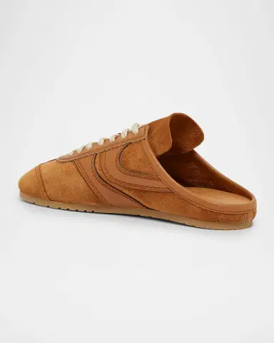 Dries Van Noten Mixed Leather Retro Runner Sneaker Mules | Thumbnail 2 Dries Van Noten Mixed Leather Retro Runner Sneaker Mules | Thumbnail 2