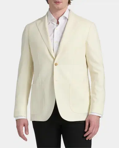 Sartorio Men's Virgin Wool Single-Breasted Sport Coat | Thumbnail 4 Sartorio Men's Virgin Wool Single-Breasted Sport Coat | Thumbnail 4