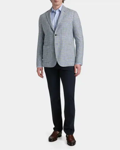 Sartorio Men's Gingham Wool-Blend Sport Coat | Thumbnail 2