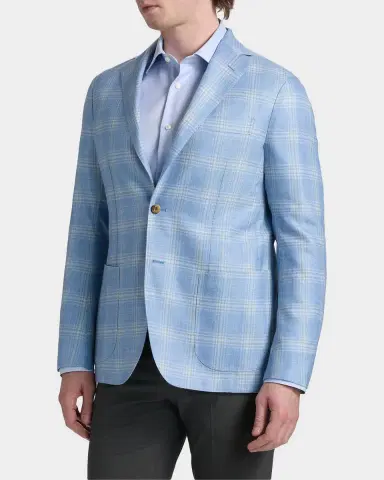 Sartorio Men's Plaid Wool-Blend Sport Coat | Thumbnail 5