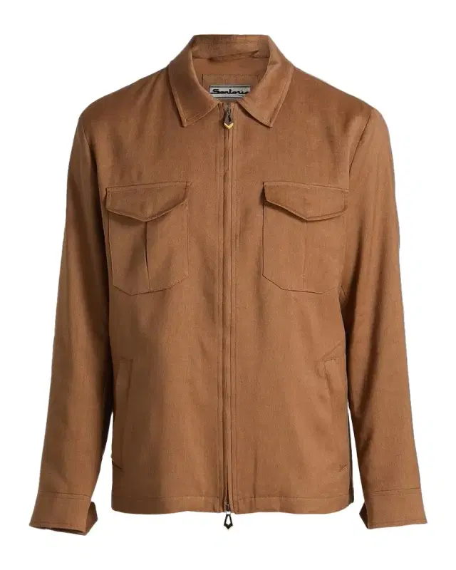 Sartorio Men's Joly Linen-Wool-Mohair Jacket