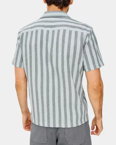 RAILS Men's Cotton Fielder Stripe Camp Shirt | Thumbnail 3