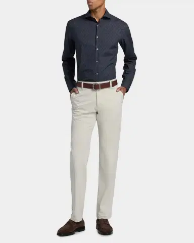 Canali Men's Tonal Frecchia Sport Shirt | Thumbnail 2