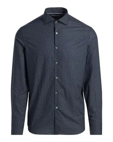 Canali Men's Tonal Frecchia Sport Shirt | Thumbnail 1