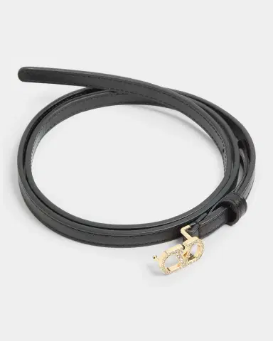 Valentino Garavani VLogo Leather Signature Belt | Thumbnail 2 Valentino Garavani VLogo Leather Signature Belt | Thumbnail 2