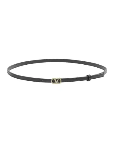 Valentino Garavani VLogo Leather Signature Belt | Thumbnail 1 Valentino Garavani VLogo Leather Signature Belt | Thumbnail 1