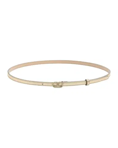 Valentino Garavani VLogo Leather Signature Belt | Thumbnail 1 Valentino Garavani VLogo Leather Signature Belt | Thumbnail 1