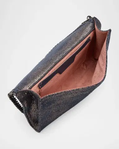 Stella McCartney Mini Falabella Shaggy Deer Wallet on Chain | Thumbnail 4