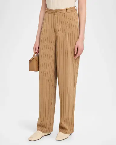 Guest In Residence Pinstripe Carpenter Pants | Thumbnail 4