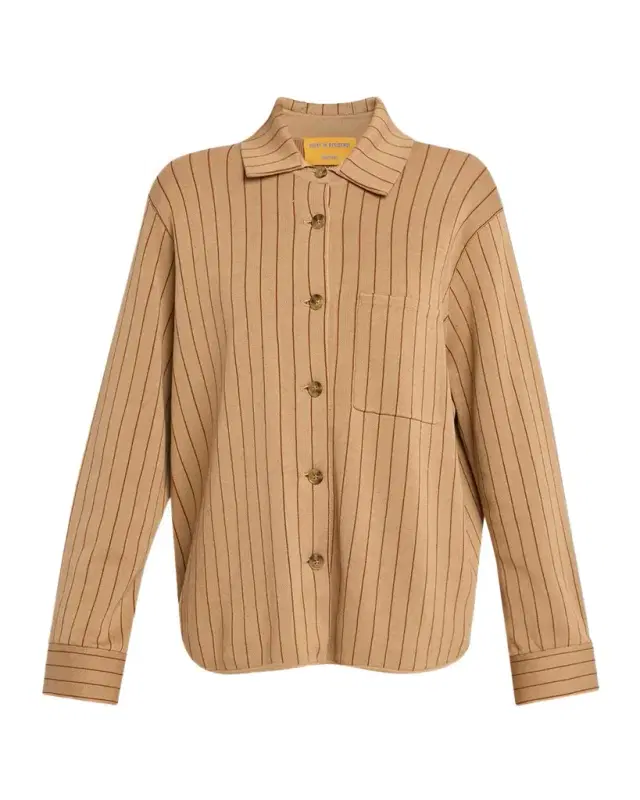 Guest in Residence Pinstripe Work Shirt