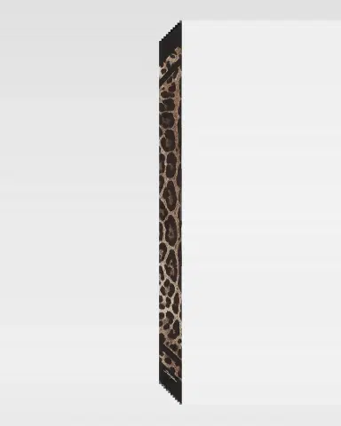Dolce & Gabbana Leopard-Print Silk Scarf | Thumbnail 2