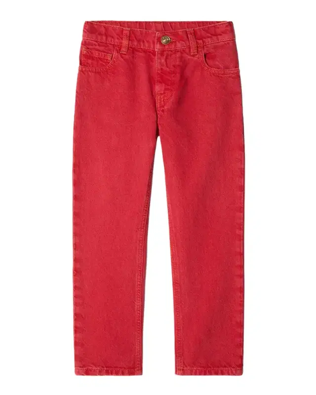 Versace Kid 's Cotton Denim Jeans, Size 4-14