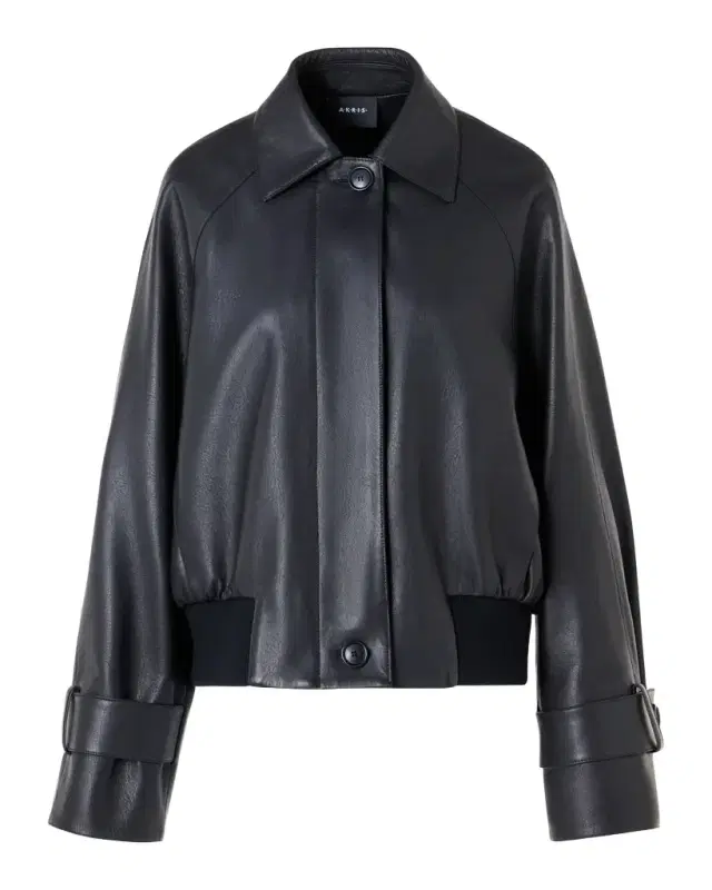 Akris Kallisto Lamb Nappa Leather Jacket