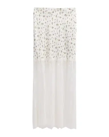 Cami NYC Flo Lace-Trim Midi Skirt | Thumbnail 1