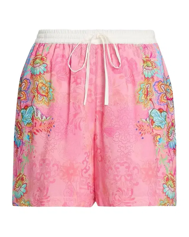 Johnny Was Roisin Floral Shorts