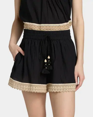 Ramy Brook Adrienne Cotton Cover-Up Shorts | Thumbnail 4 Ramy Brook Adrienne Cotton Cover-Up Shorts | Thumbnail 4
