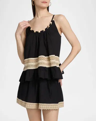 Ramy Brook Kiersten Cotton Cover-Up Tank | Thumbnail 4 Ramy Brook Kiersten Cotton Cover-Up Tank | Thumbnail 4