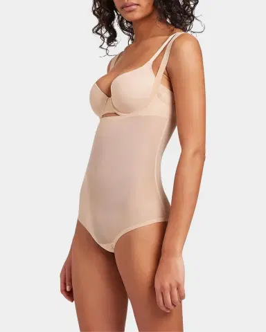 Wolford Form-Fitting Sheer Tulle Bodysuit | Thumbnail 3 Wolford Form-Fitting Sheer Tulle Bodysuit | Thumbnail 3