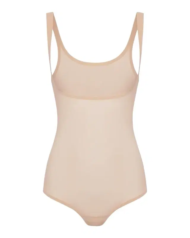 Wolford Form-Fitting Sheer Tulle Bodysuit