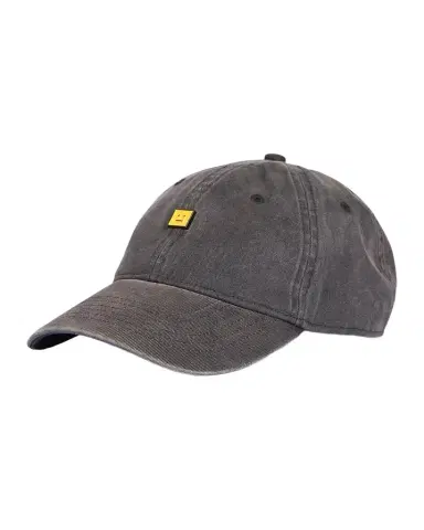 Acne Studios Men's Cunov Face Cotton Canvas Baseball Cap | Thumbnail 1 Acne Studios Men's Cunov Face Cotton Canvas Baseball Cap | Thumbnail 1