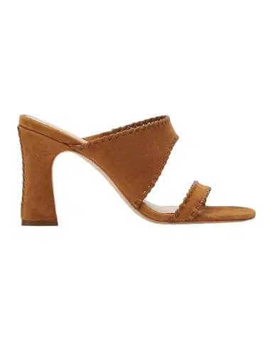 Cinq a Sept Kora 100MM Suede Slip-On Sandals | Thumbnail 1