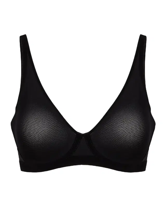 Wolford Semi-Sheer Tulle Bra