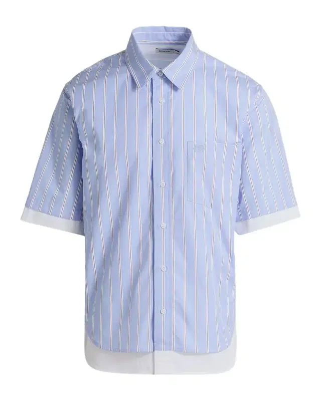 Simkhai Men's Steven Double-Layer Shirt