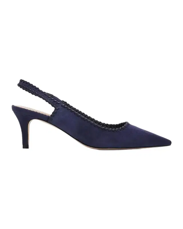 Cinq à Sept Sylvie 65MM Suede Slingback Pumps