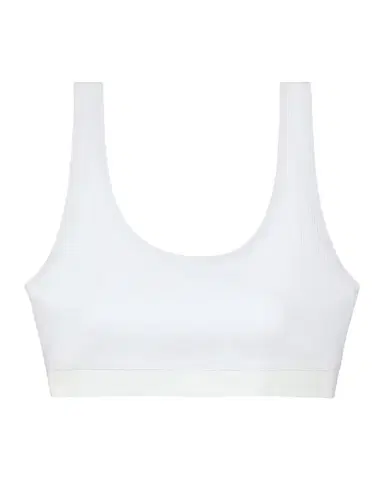 Wolford Beauty Cotton Scoop Neck Bralette | Thumbnail 1