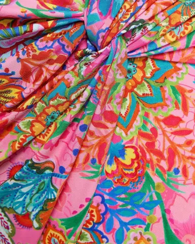 Johnny Was Roisin Floral Twisted One-Piece Swimsuit | Thumbnail 6