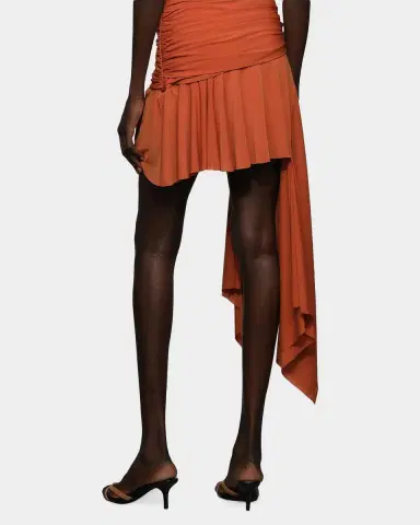 Et Ochs Emerson Side Drape Mini Skirt | Thumbnail 3