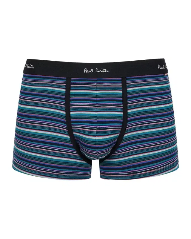 Paul Smith Men 's Kenny Striped Stretch-Cotton Trunk Brief