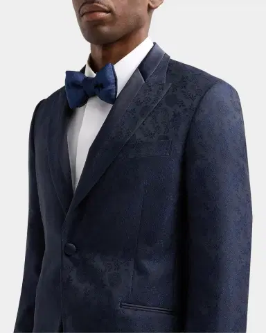 Pal Zileri Men's Floral-Embroidered Wool-Blend Dinner Jacket | Thumbnail 5