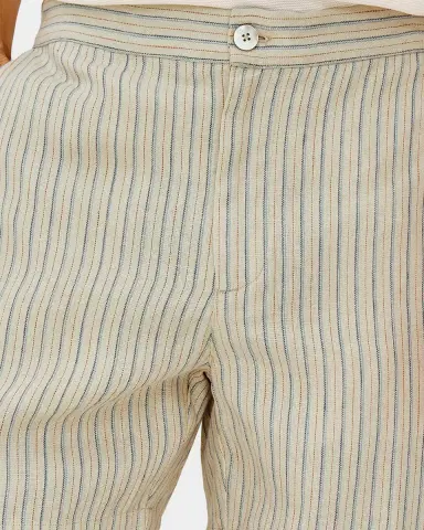 RAILS Men's Wilson Striped Linen-Cotton Shorts | Thumbnail 5