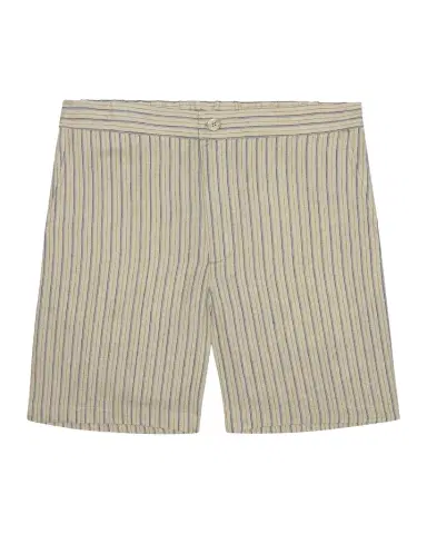 RAILS Men's Wilson Striped Linen-Cotton Shorts | Thumbnail 1
