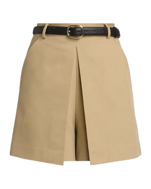Self-Portrait Gaberdine Belted Skort