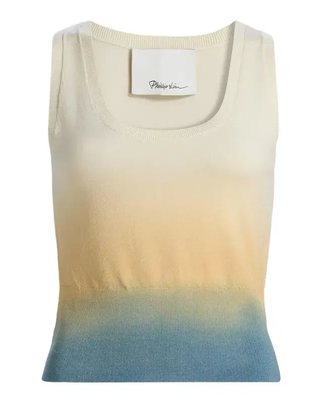 3.1 Phillip Lim Ombré Knit Scoop Tank
