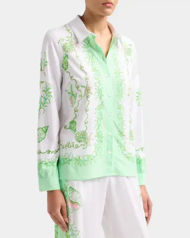 Lilly Pulitzer Koko Resort Button-Front Shirt | Thumbnail 4 Lilly Pulitzer Koko Resort Button-Front Shirt | Thumbnail 4
