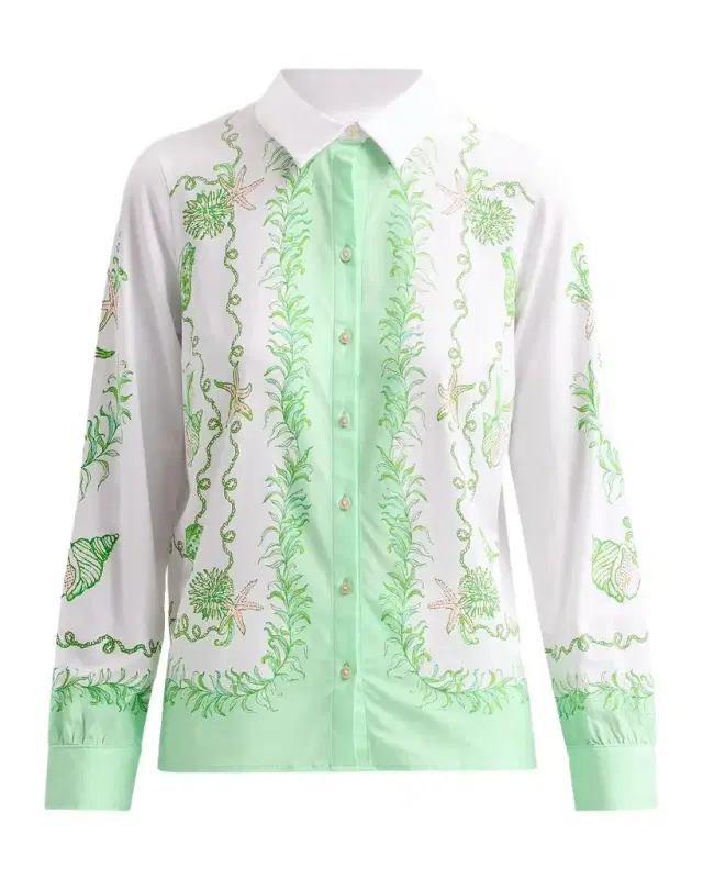 Lilly Pulitzer Koko Resort Button-Front Shirt