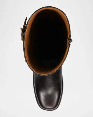 Frye Campus Leather Low Heel Tall Riding Boots | Thumbnail 5