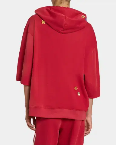 Nahmias Men's Daydreaming Graphic Cotton Crop Hoodie | Thumbnail 3