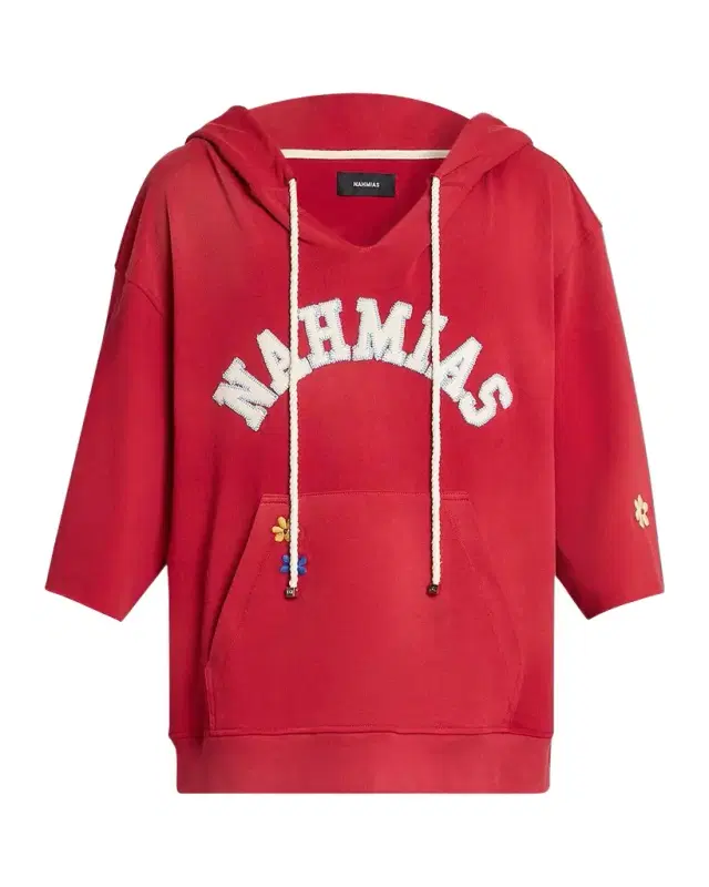 NAHMIAS Men 's Daydreaming Graphic Cotton Crop Hoodie