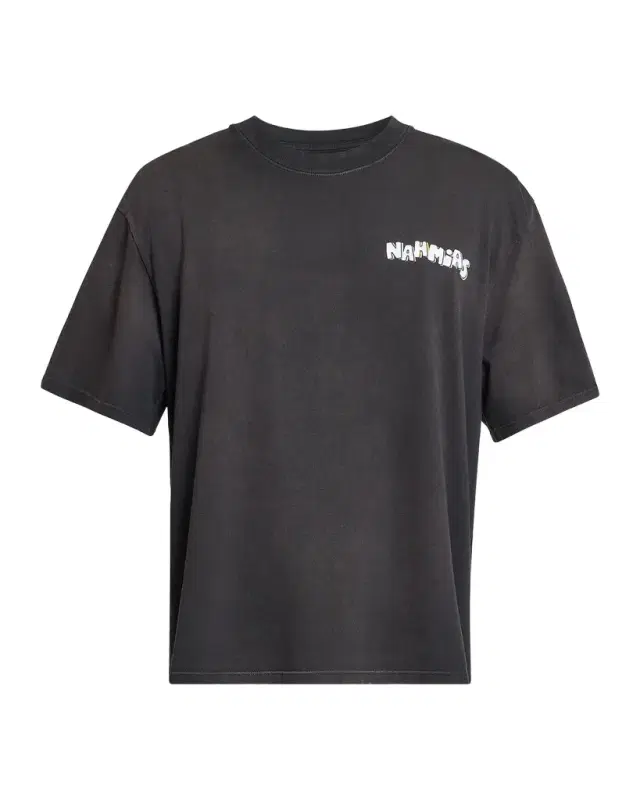 NAHMIAS Men 's Daydreaming Flower Trip Cotton Boxy T-Shirt