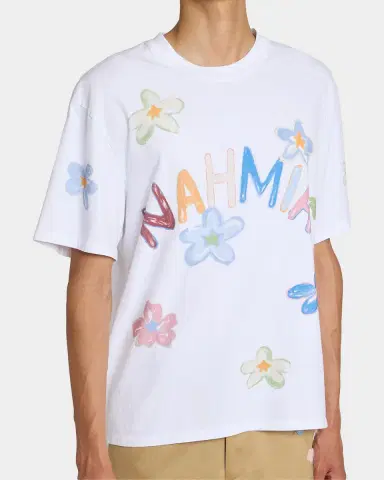 Nahmias Men's Daydreaming Super Bloom Boxy T-Shirt | Thumbnail 5 Nahmias Men's Daydreaming Super Bloom Boxy T-Shirt | Thumbnail 5