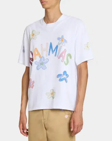Nahmias Men's Daydreaming Super Bloom Boxy T-Shirt | Thumbnail 6 Nahmias Men's Daydreaming Super Bloom Boxy T-Shirt | Thumbnail 6