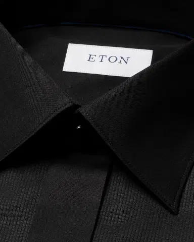 Eton Men 's Cotton Plissé Slim-Fit Tuxedo Shirt | Thumbnail 7 Eton Men 's Cotton Plissé Slim-Fit Tuxedo Shirt | Thumbnail 7