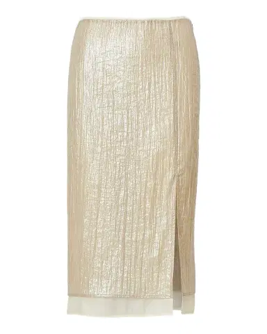 rag & bone Suki Crinkled Organza Midi Skirt | Thumbnail 1