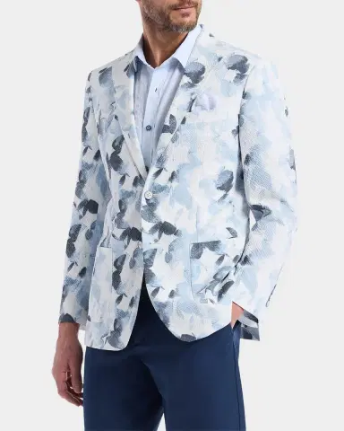 Robert Graham Men's Penhale Floral Woven Sport Coat | Thumbnail 4 Robert Graham Men's Penhale Floral Woven Sport Coat | Thumbnail 4