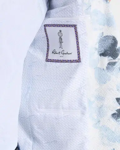 Robert Graham Men's Penhale Floral Woven Sport Coat | Thumbnail 5 Robert Graham Men's Penhale Floral Woven Sport Coat | Thumbnail 5