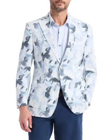 Robert Graham Men's Penhale Floral Woven Sport Coat | Thumbnail 1 Robert Graham Men's Penhale Floral Woven Sport Coat | Thumbnail 1